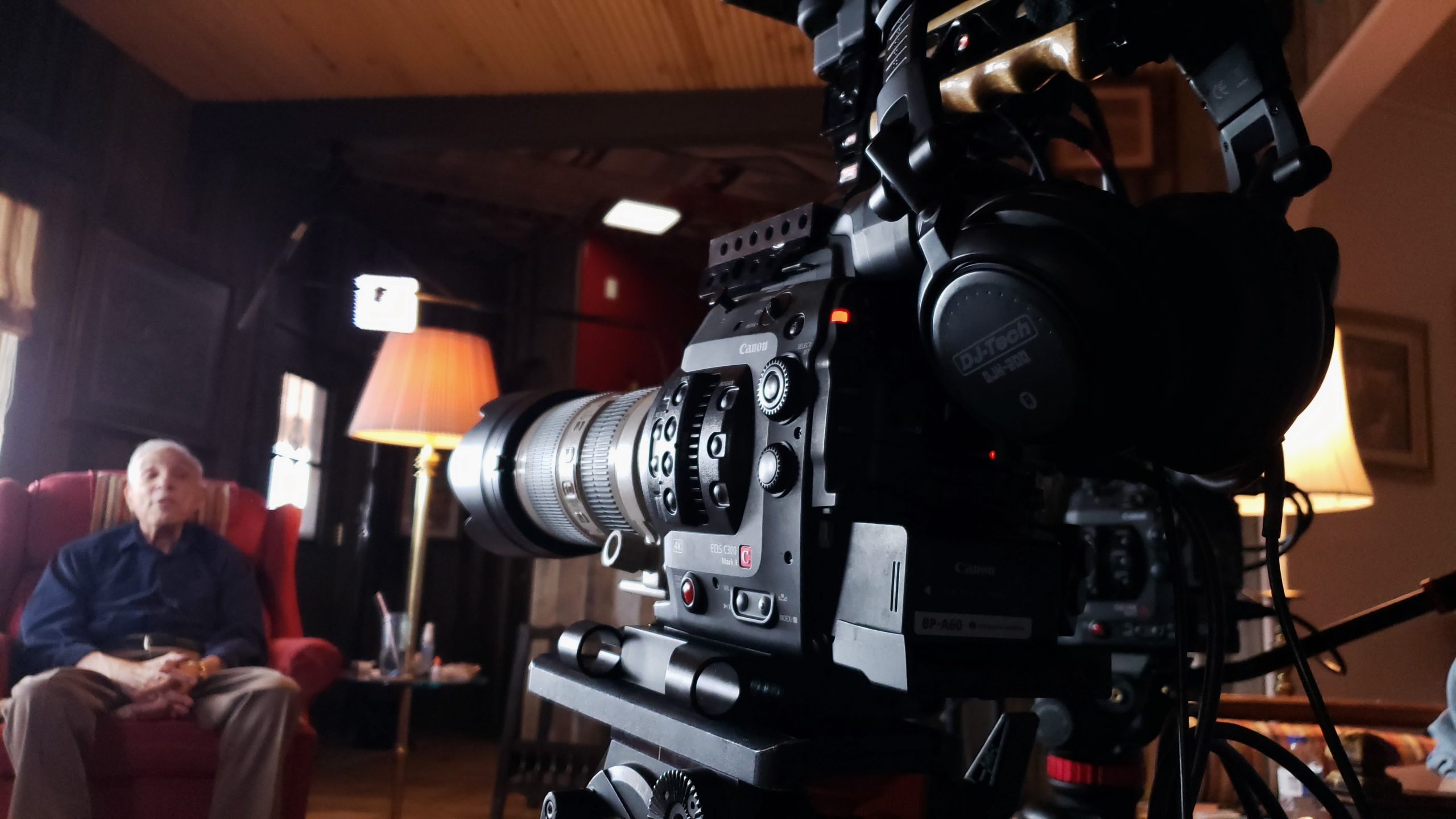Working with a Canon C300 camera